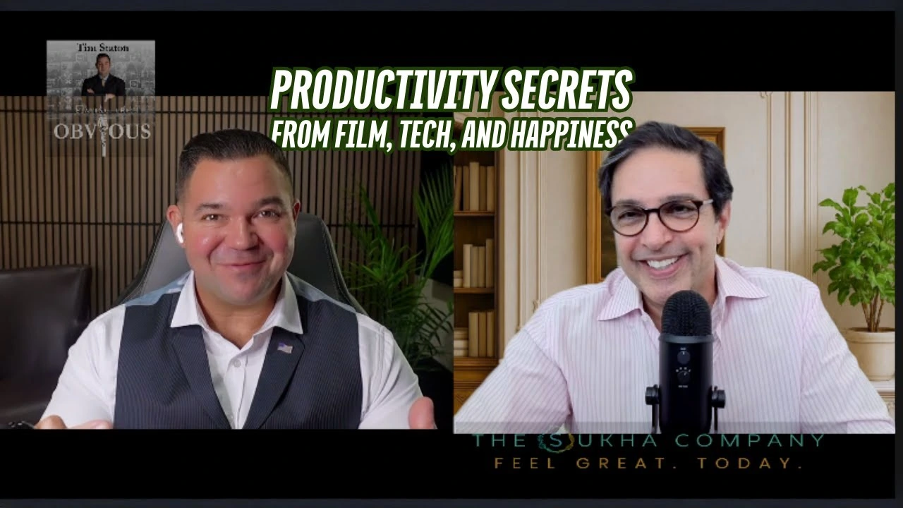 Tim Stating The Obvious podcast with Steven Puri about flow states